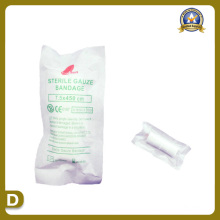 Medical Supplies of Sterile Gauze Bandage (7.5*450cm)